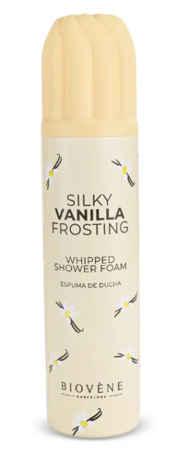 Silky Vanilla Frosting Whipped Shower Foam