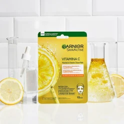 Skin Active Sérum Crème Vitamine C 2en1 Booster d'Éclat