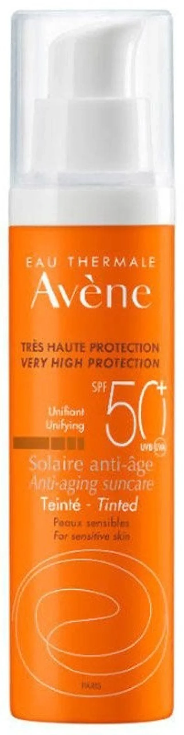 Solaire Anti-Âge Crème teintée SPF50