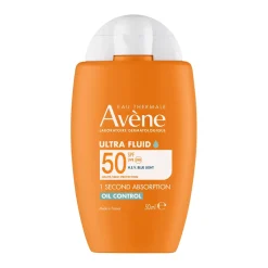 Solaire Ultra Fluide Oil-Control Matifiant SPF50 Peau Grasse