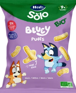 Solo Bio Snack Maïs Bluey Puffs Huile d'Olive
