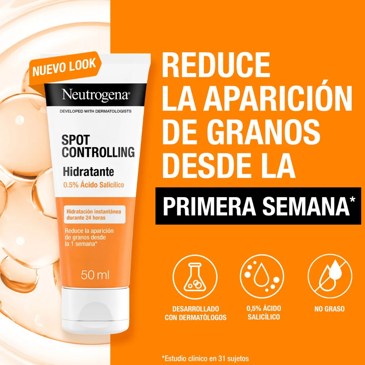 Spot Controlling Clear & Defend Crème Hydratante Visage