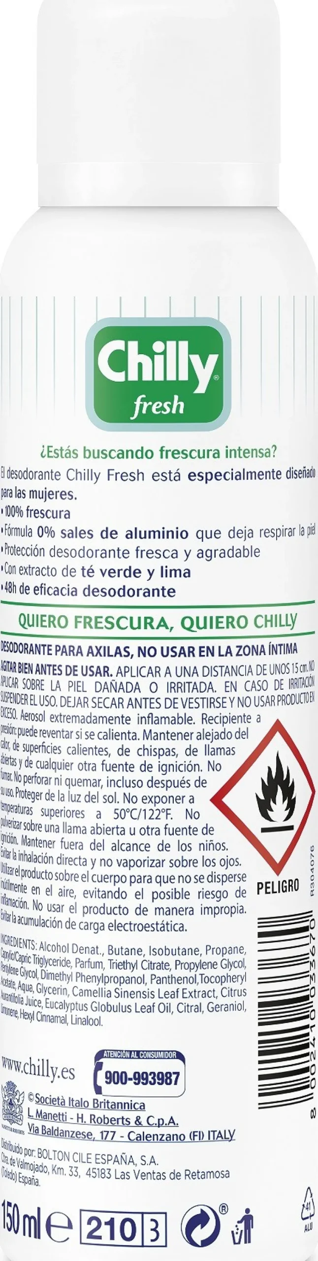 Spray Déodorant Fresh