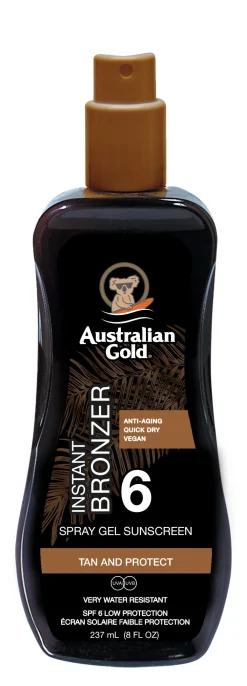 Spray Gel Bronzant SPF6