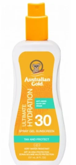 Spray gel solaire protecteur