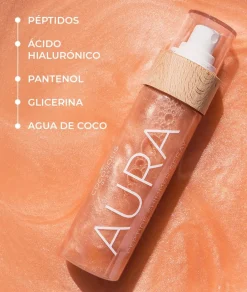 Spray lumineux Aura aux peptides