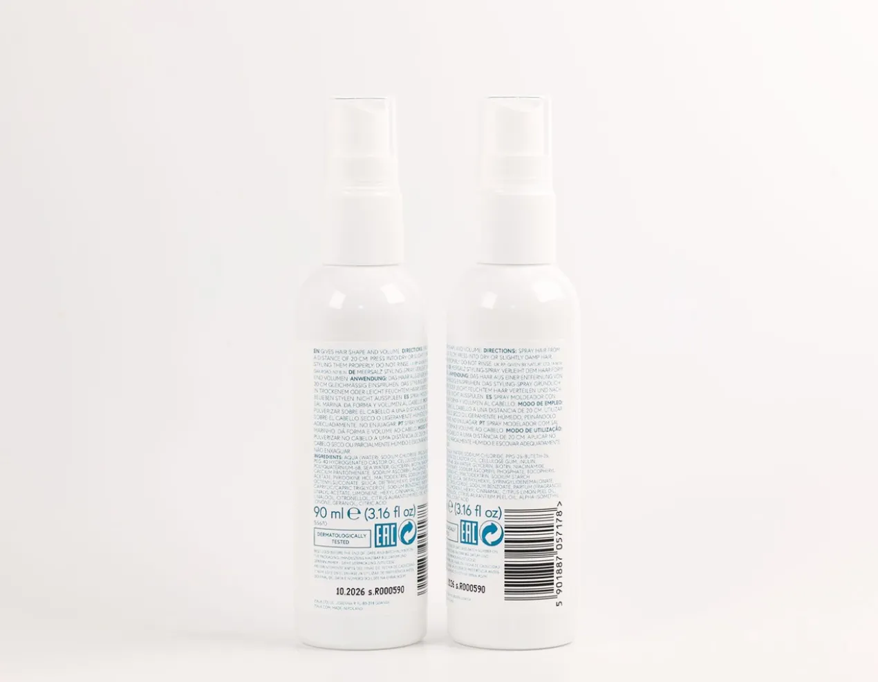 Spray Modelant Antioxydant à l'Eau de Mer