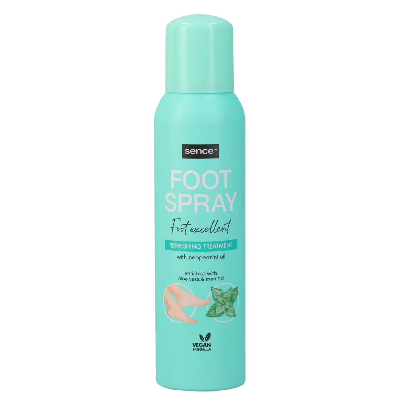 Spray rafraîchissant pour les pieds à l’huile de menthe
