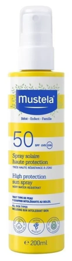 Spray Solaire Haute Protection SPF 50+
