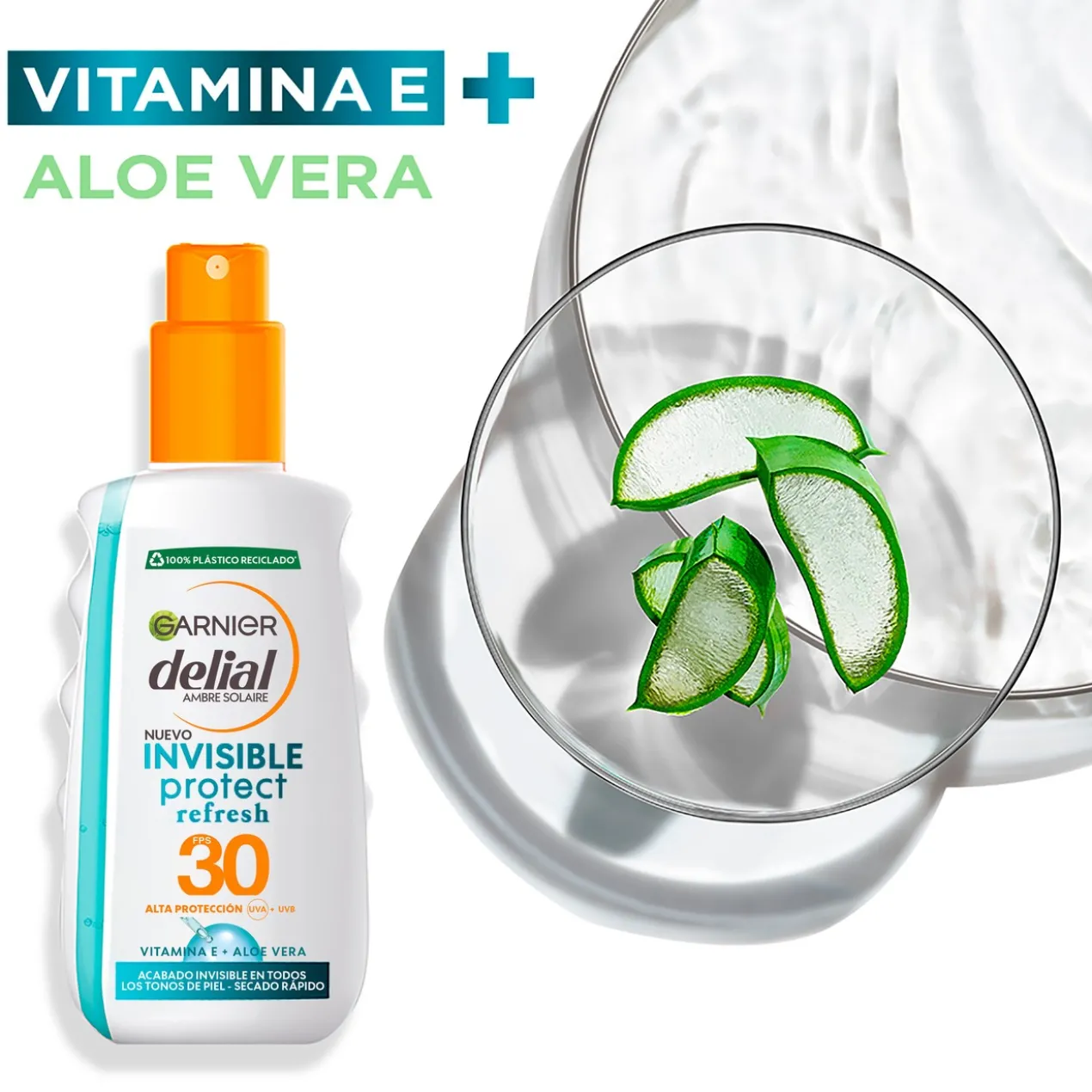 Spray Solaire Protecteur Invisible SPF30