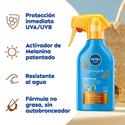 Spray Solaire SPF50 SUN Protège & Bronzant