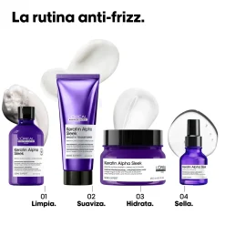 Sérum Capillaire Professionnel Mirror Sleek Keratin Alpha Sleek
