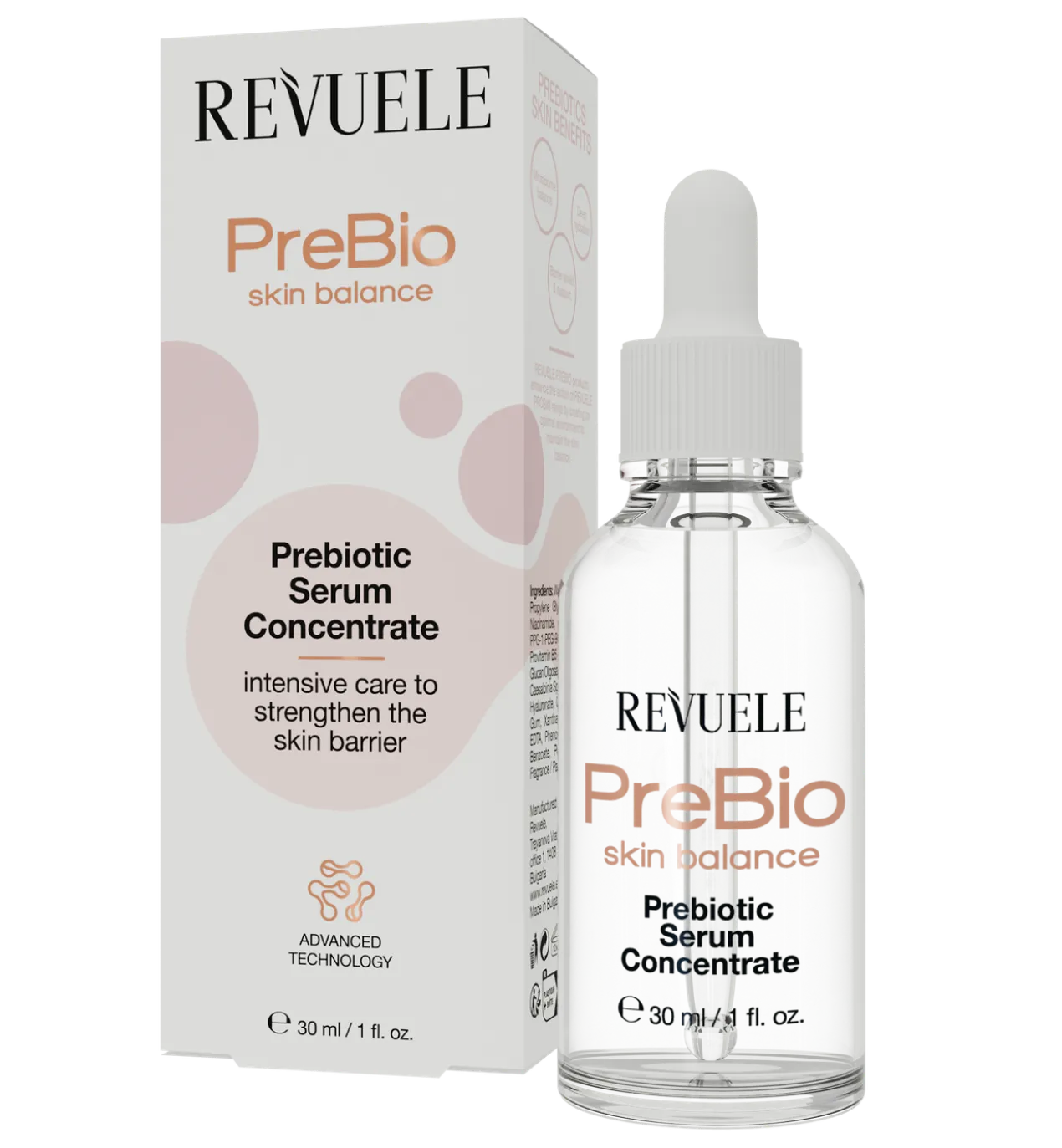 Sérum Concentré PreBio Skin Balance aux Prébiotiques