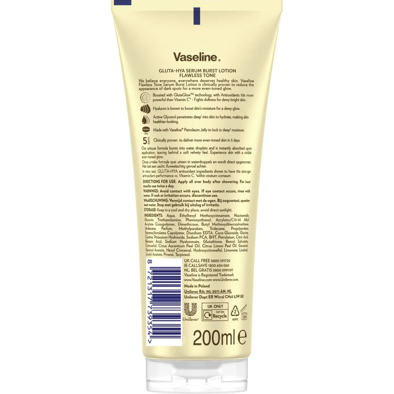 Sérum corporel Gluta-Hya Flawless Tone