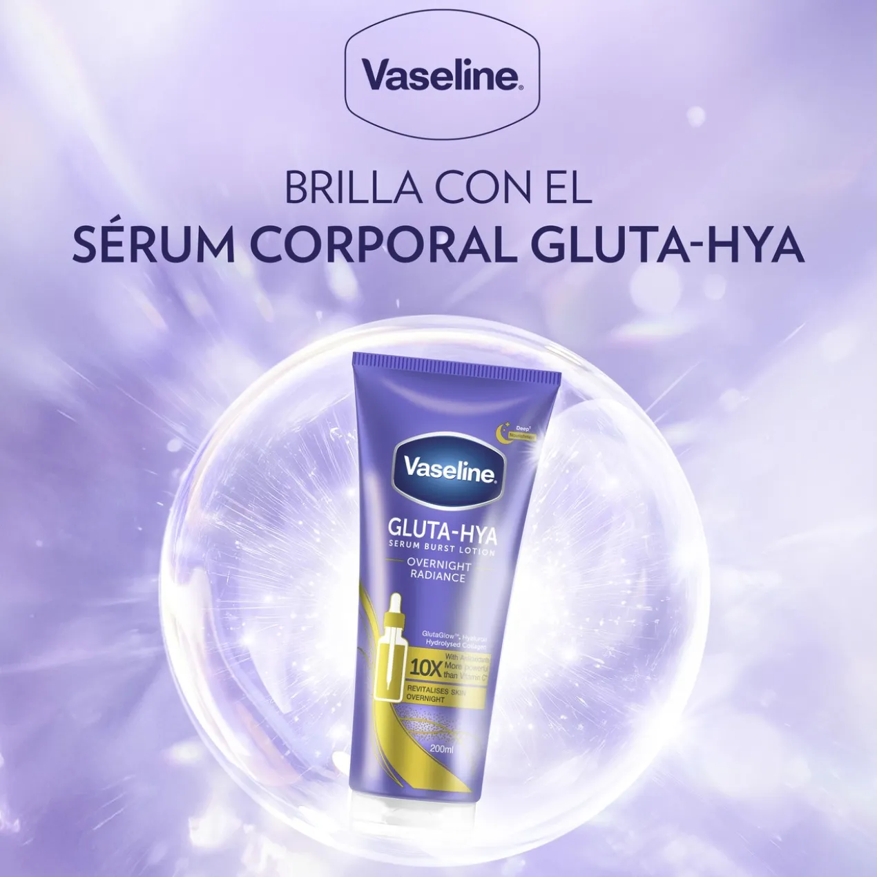 Sérum corporel Gluta-Hya Overnight Radiance