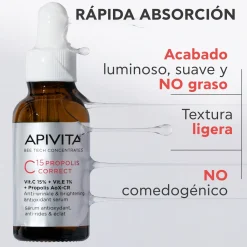 Sérum Correcteur C15 Propolis Antioxydant, Anti-rides et Éclat