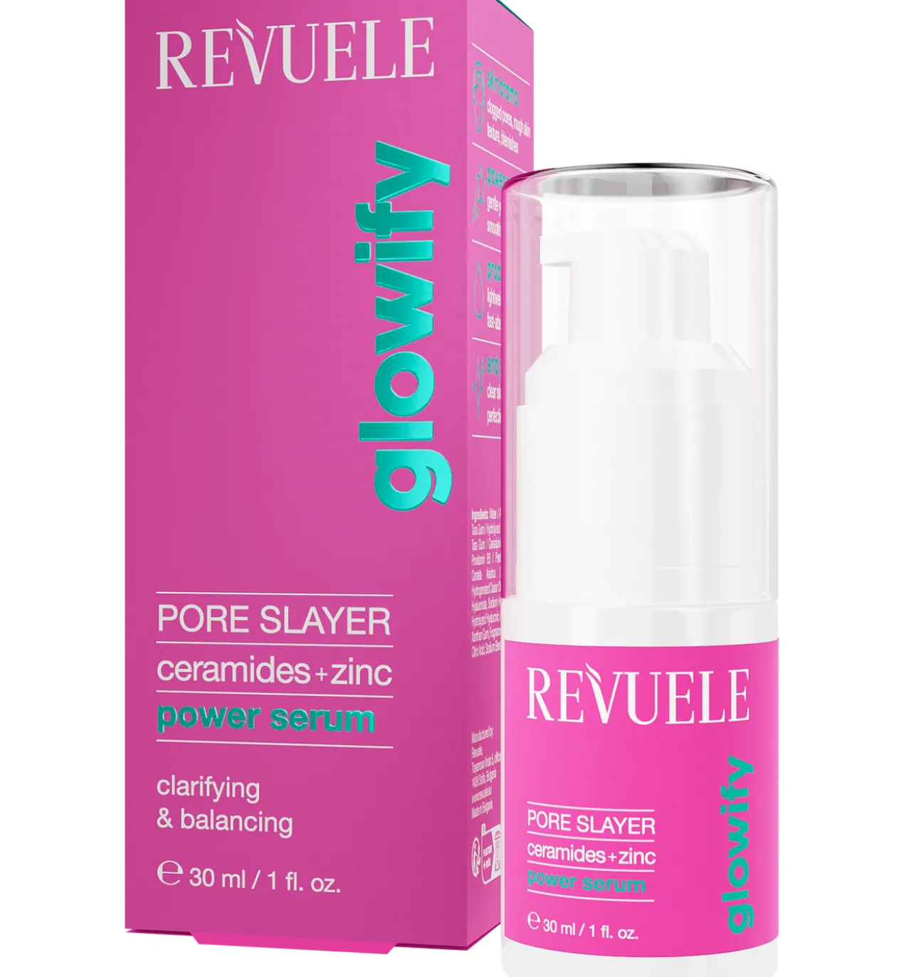 Sérum Perfecteur de Peau Glowify Pore Slayer Céramides + Zinc
