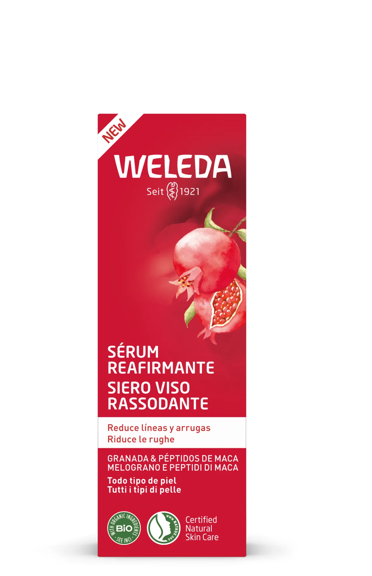 Sérum Raffermissant à la Grenade et aux Peptides de Maca