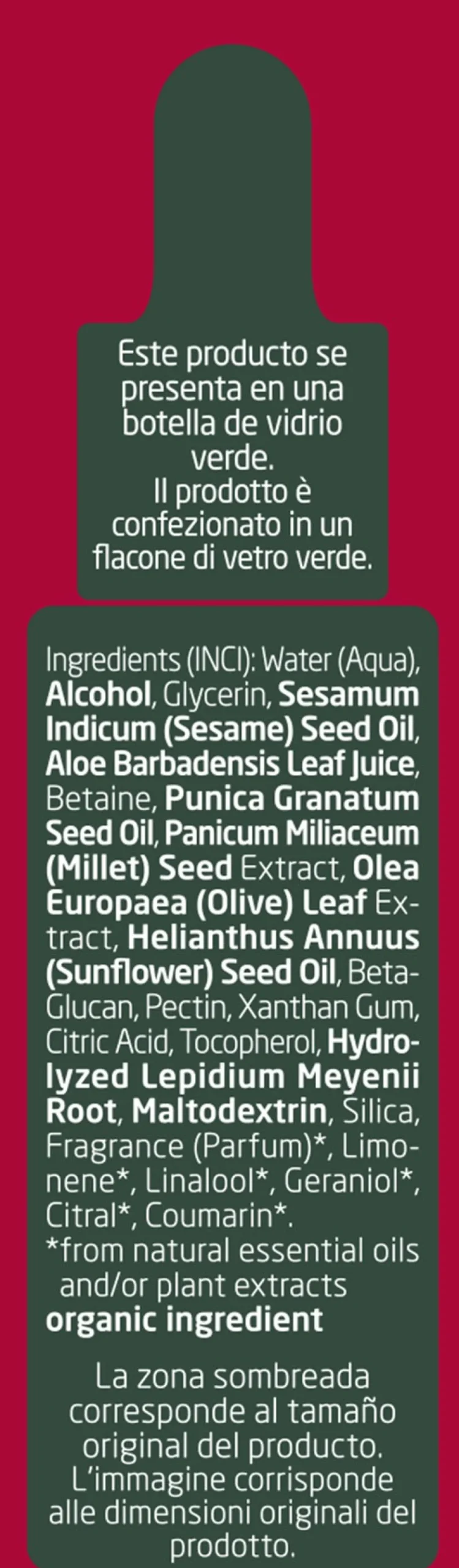 Sérum Raffermissant à la Grenade et aux Peptides de Maca