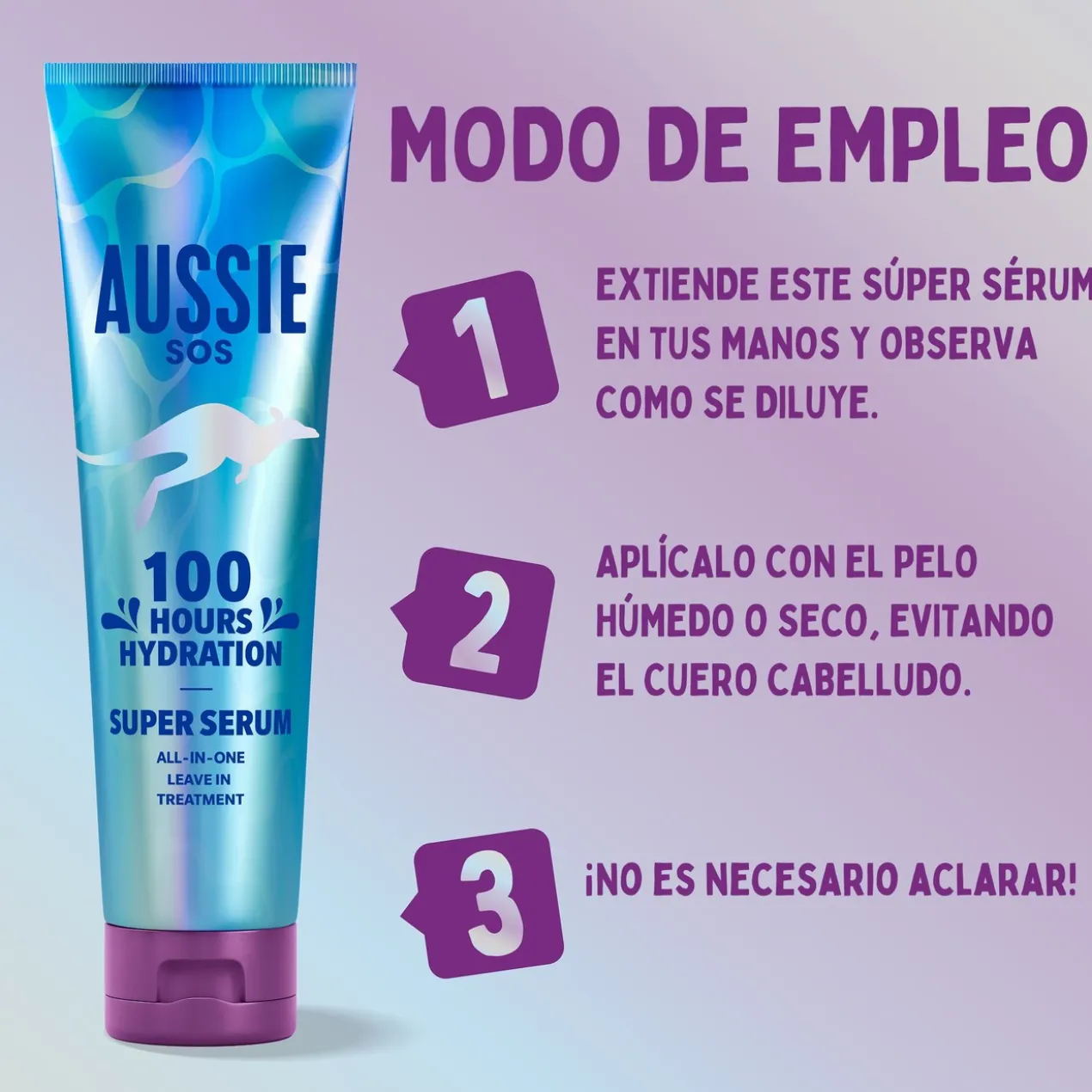 Sérum sans rinçage SOS 100 Hours Hydration Super Serum