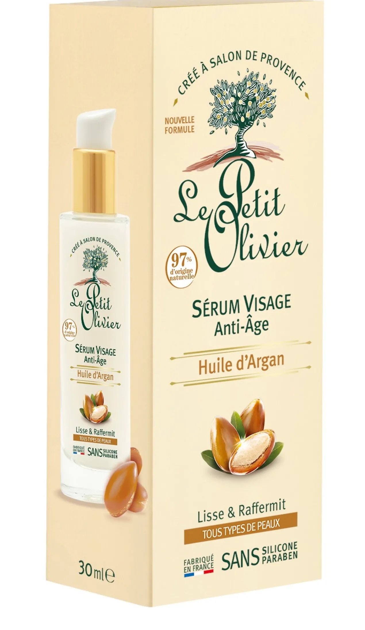 Sérum Visage Anti-Âge à l’Huile d’Argan
