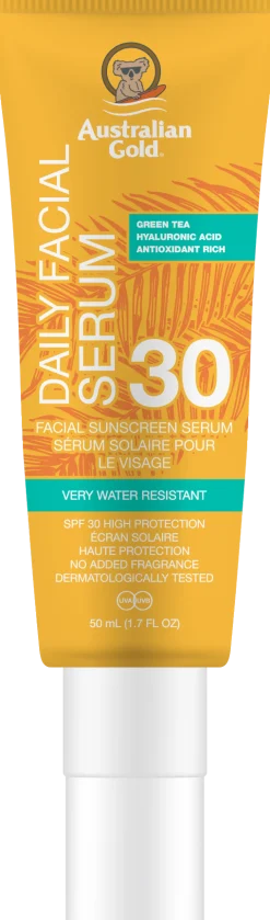 Sérum Visage avec Protection Solaire et Acide Hyaluronique SPF 30