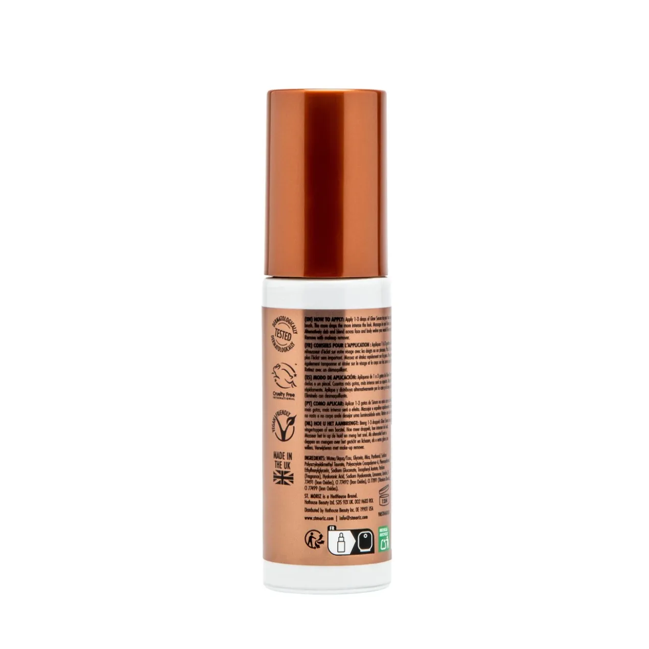 Sérum Visage Glow Gouttes Bronzantes
