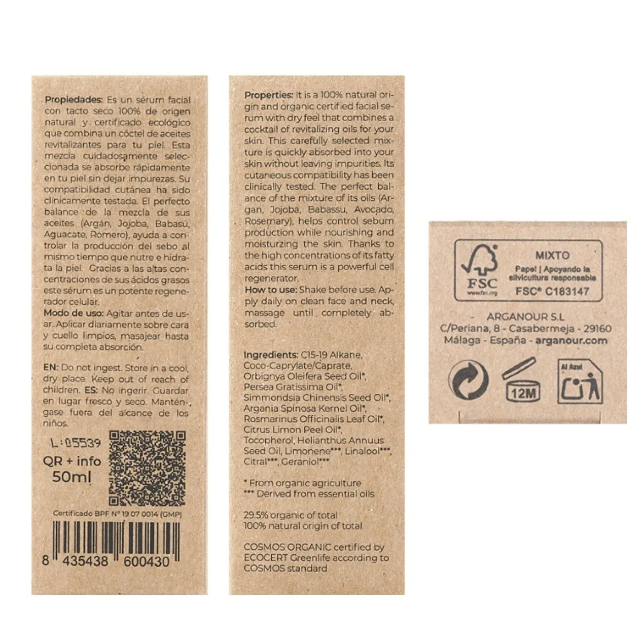 Sérum Visage Huiles Peaux Mixtes et Grasses