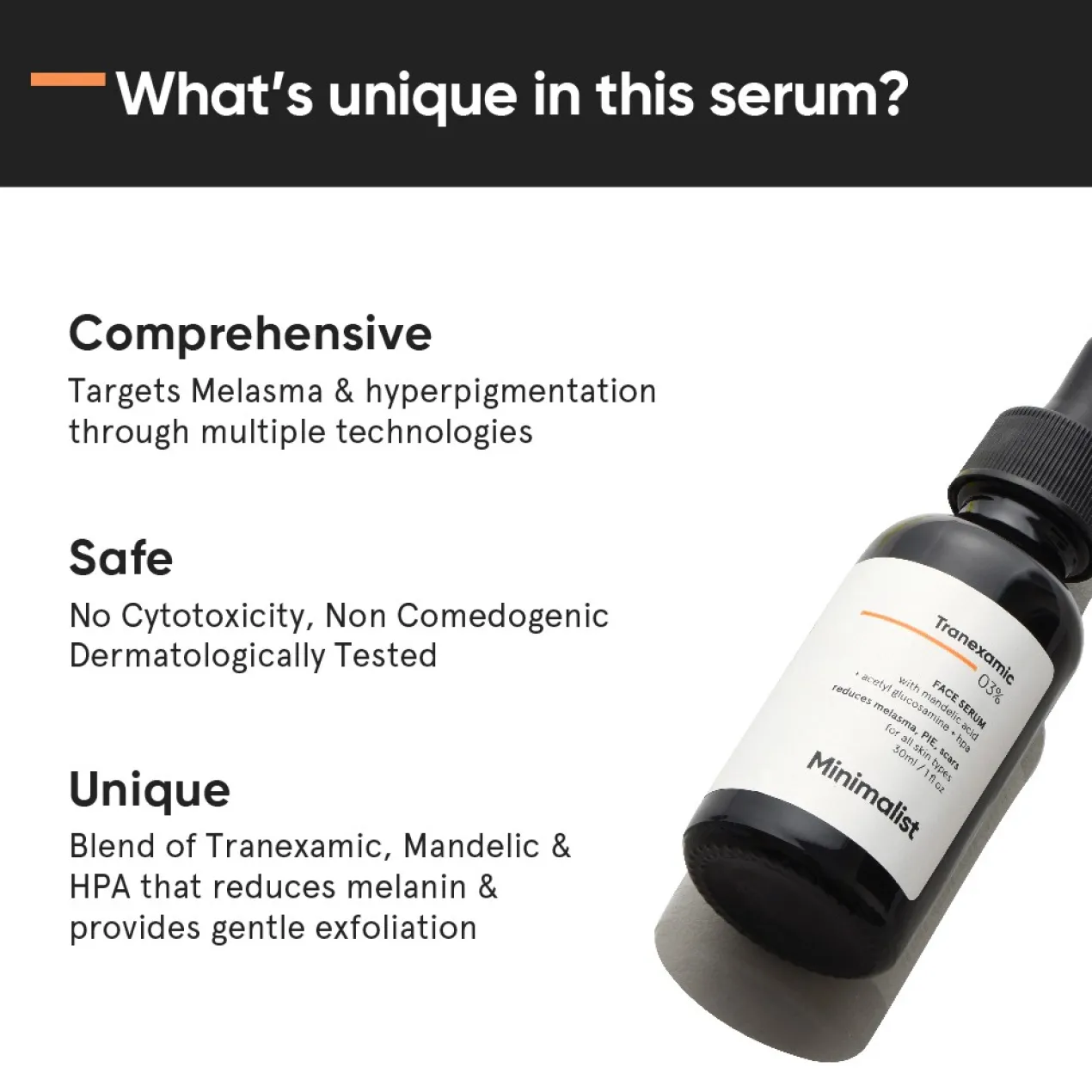 Sérum Visage Tranexamique 03%
