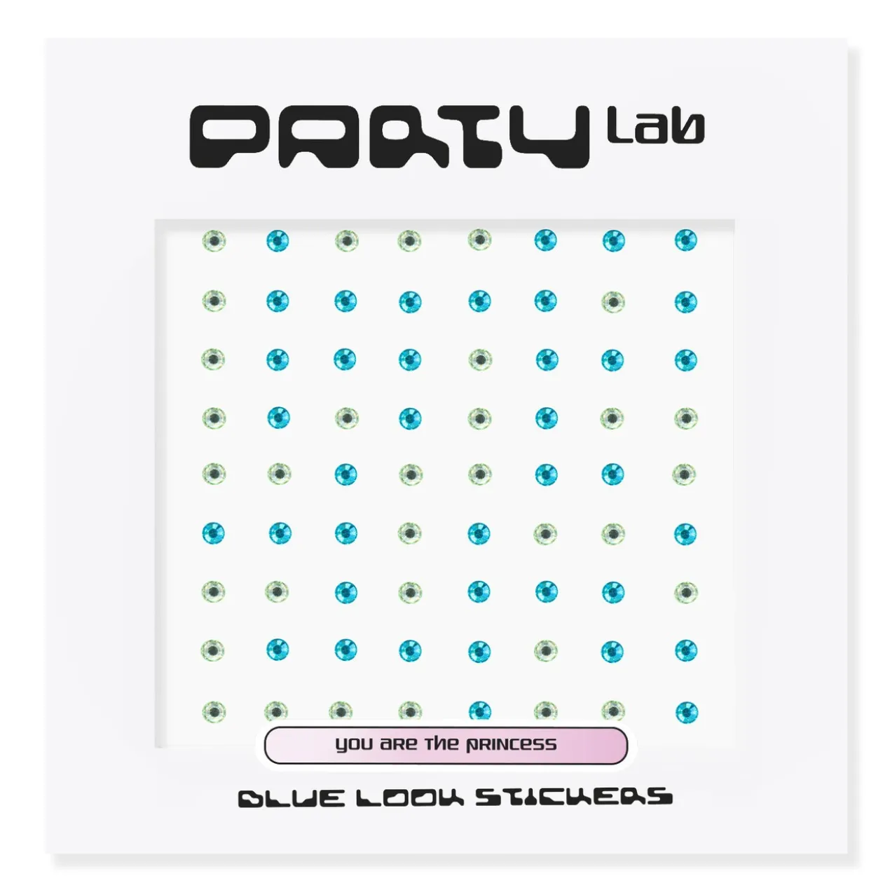 Stickers Blue Look Party Lab
