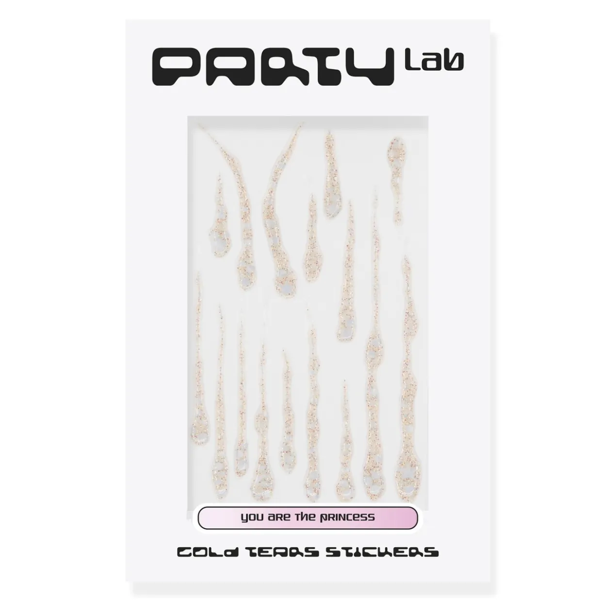 Stickers Gold Tears Party Lab