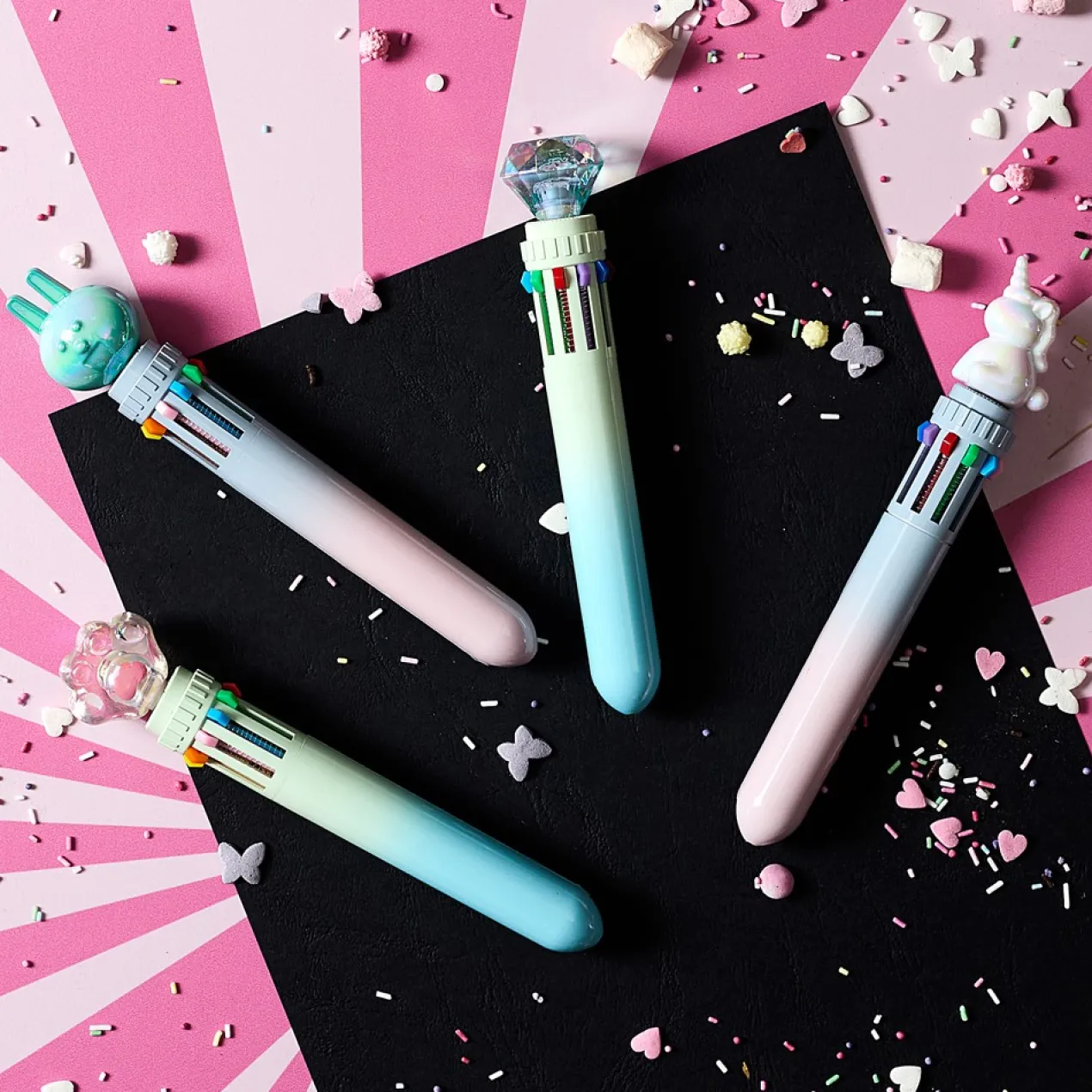 Stylo 10 Couleurs Funny
