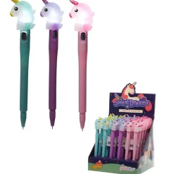 Stylo Licorne avec LED
