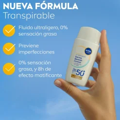 Sun Derma Skin Protection Fluide Solaire Visage FP50+