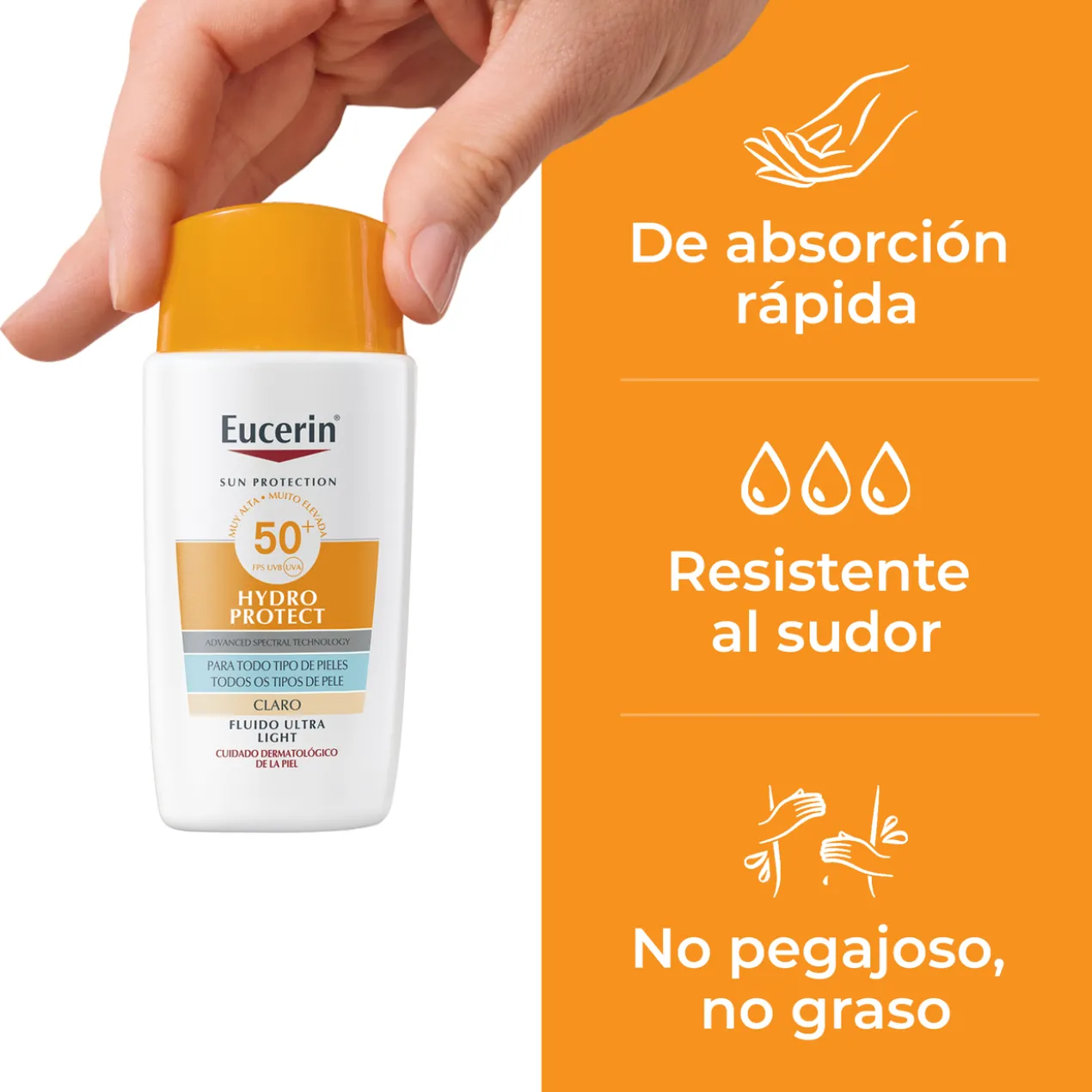 Sun Face Hydro Protect Fluid FPS50+ Teinte Claire