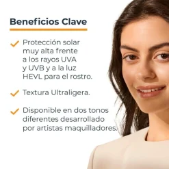 Sun Face Hydro Protect Fluid FPS50+ Tinted Moyenne