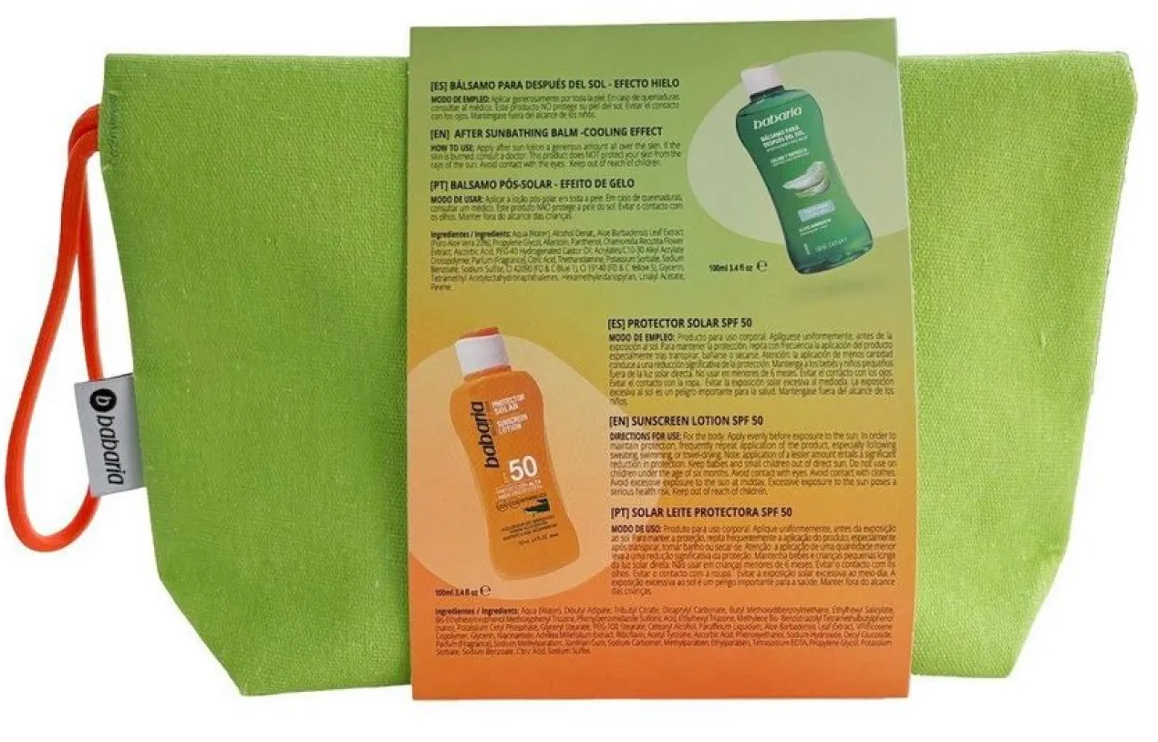 Sun Lovers Kit Solaire de Voyage