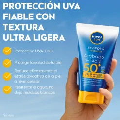 SUN Protège & Hydrate Lotion Solaire Fini Invisible SPF50+