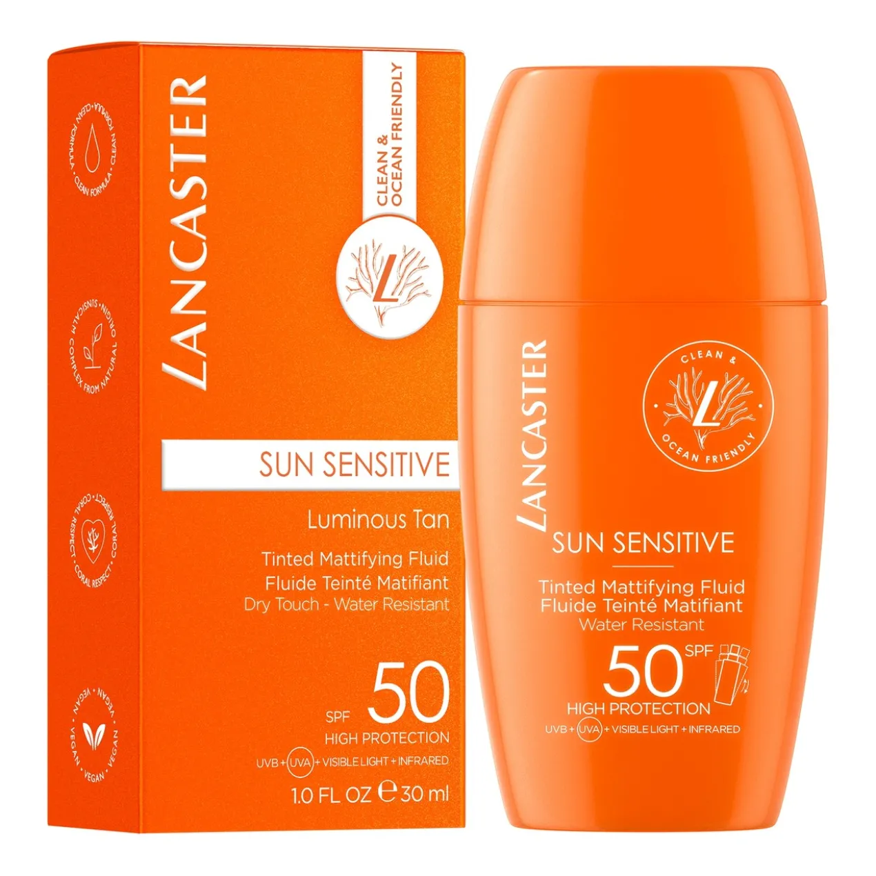 Sun Sensitive Écran Solaire Tinted Mattifying Fluid SPF 50
