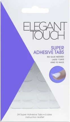 Super onglets adhésifs pour faux ongles – Elegant Touch