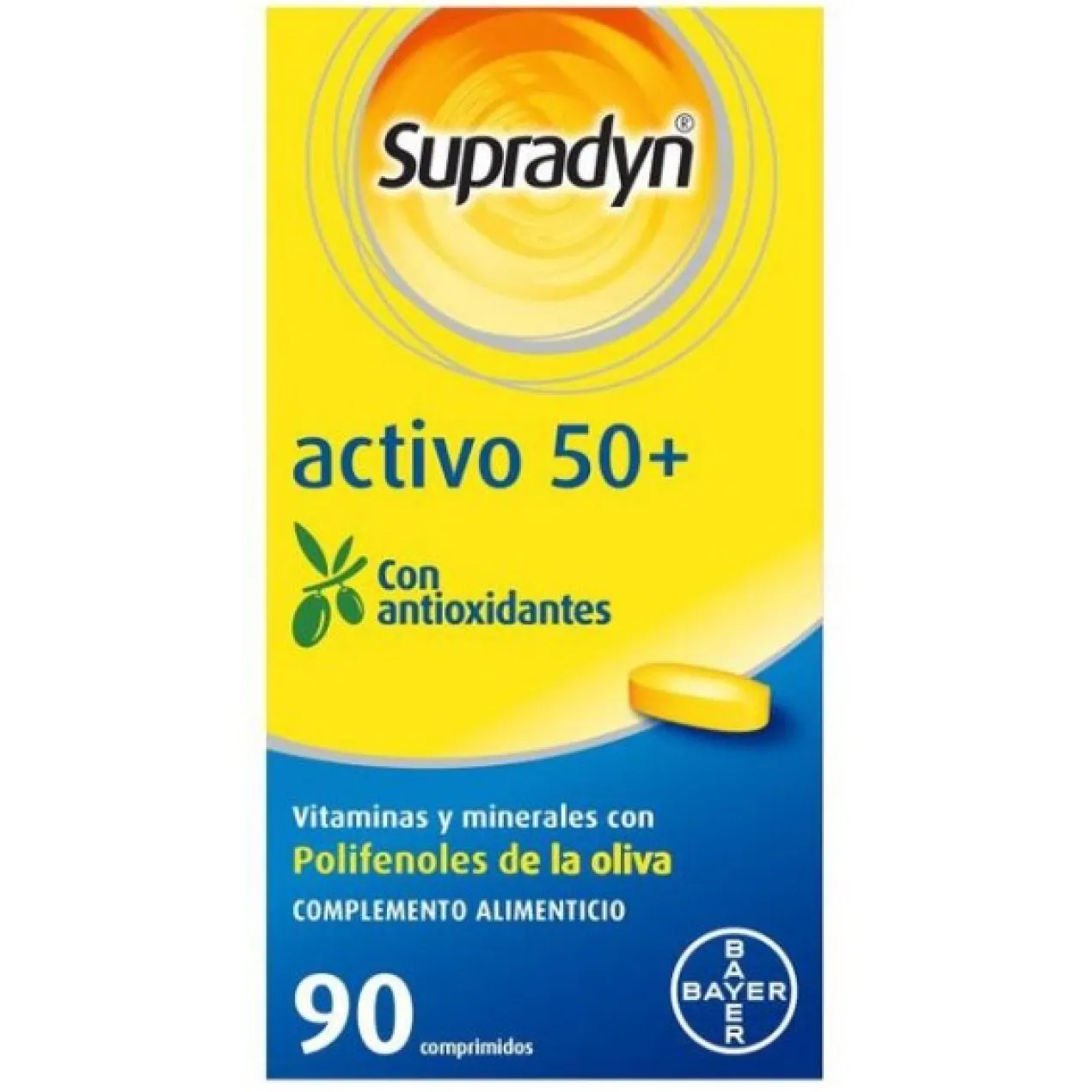 Supradyn Active 50+ Comprimés