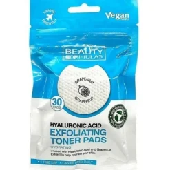 Tampons Nettoyants Exfoliants pour le Visage à l'Acide Hyaluronique