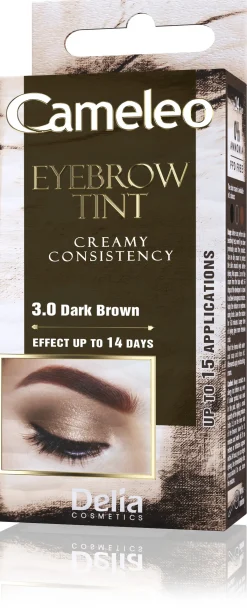 Teinture crème pour sourcils