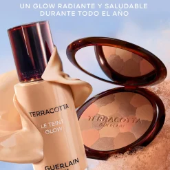 Terracotta Flower Blossom Poudre Illuminatrice Effet Bonne Mine Naturel