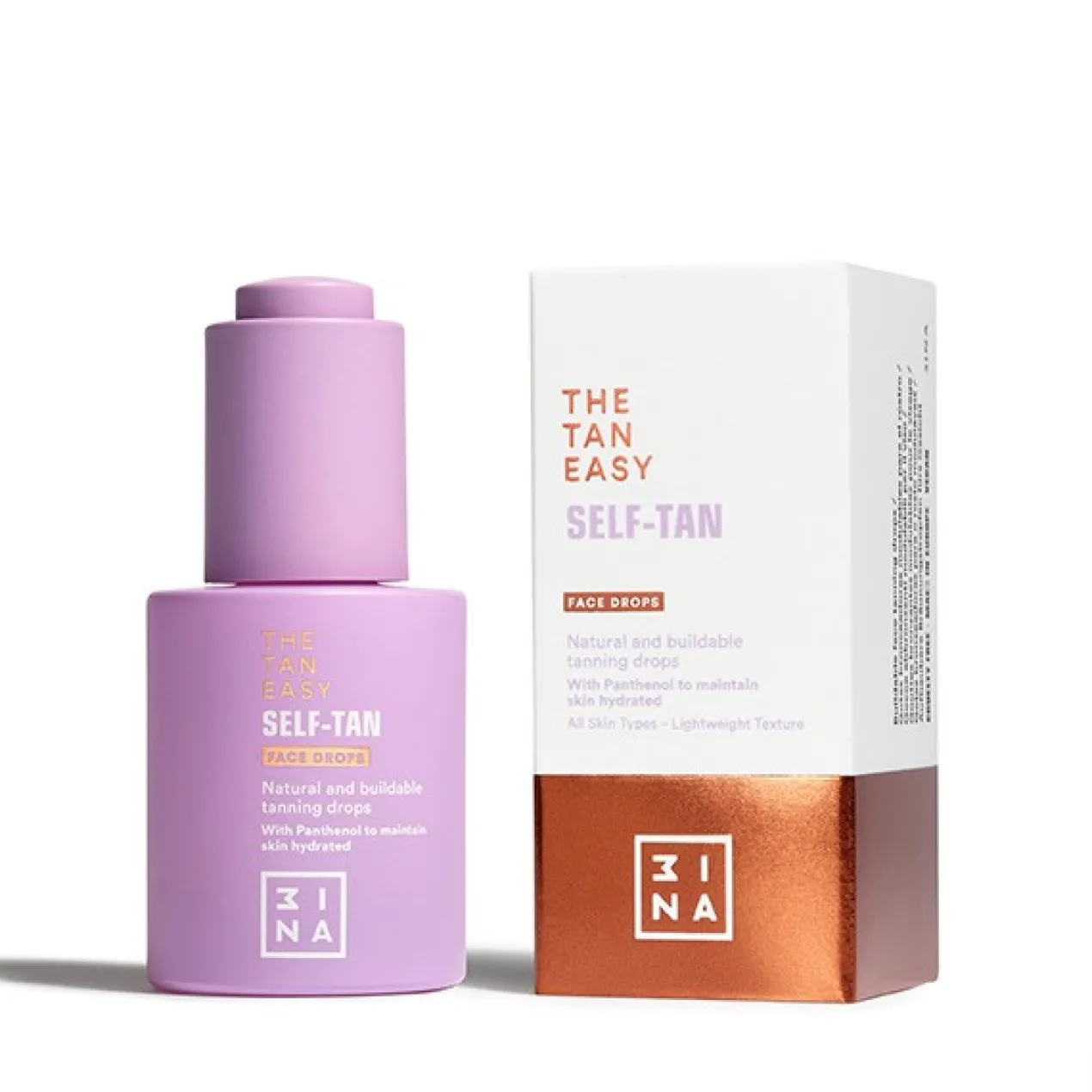 The Tan Easy Self Tan Face Drops