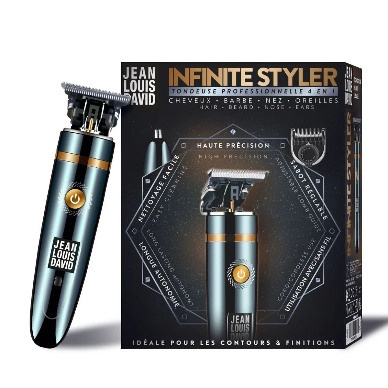 Tondeuse professionnelle 4 en 1 Infinite Styler