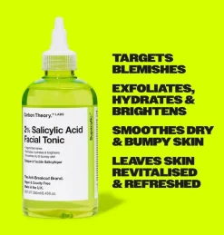 Tonique Visage avec 2% d'Acide Salicylique