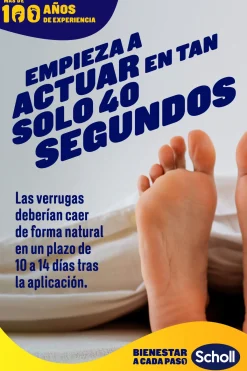 Traitement Stop Verrues Mains et Pieds