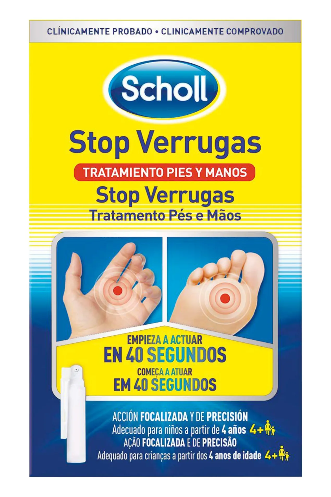 Traitement Stop Verrues Mains et Pieds