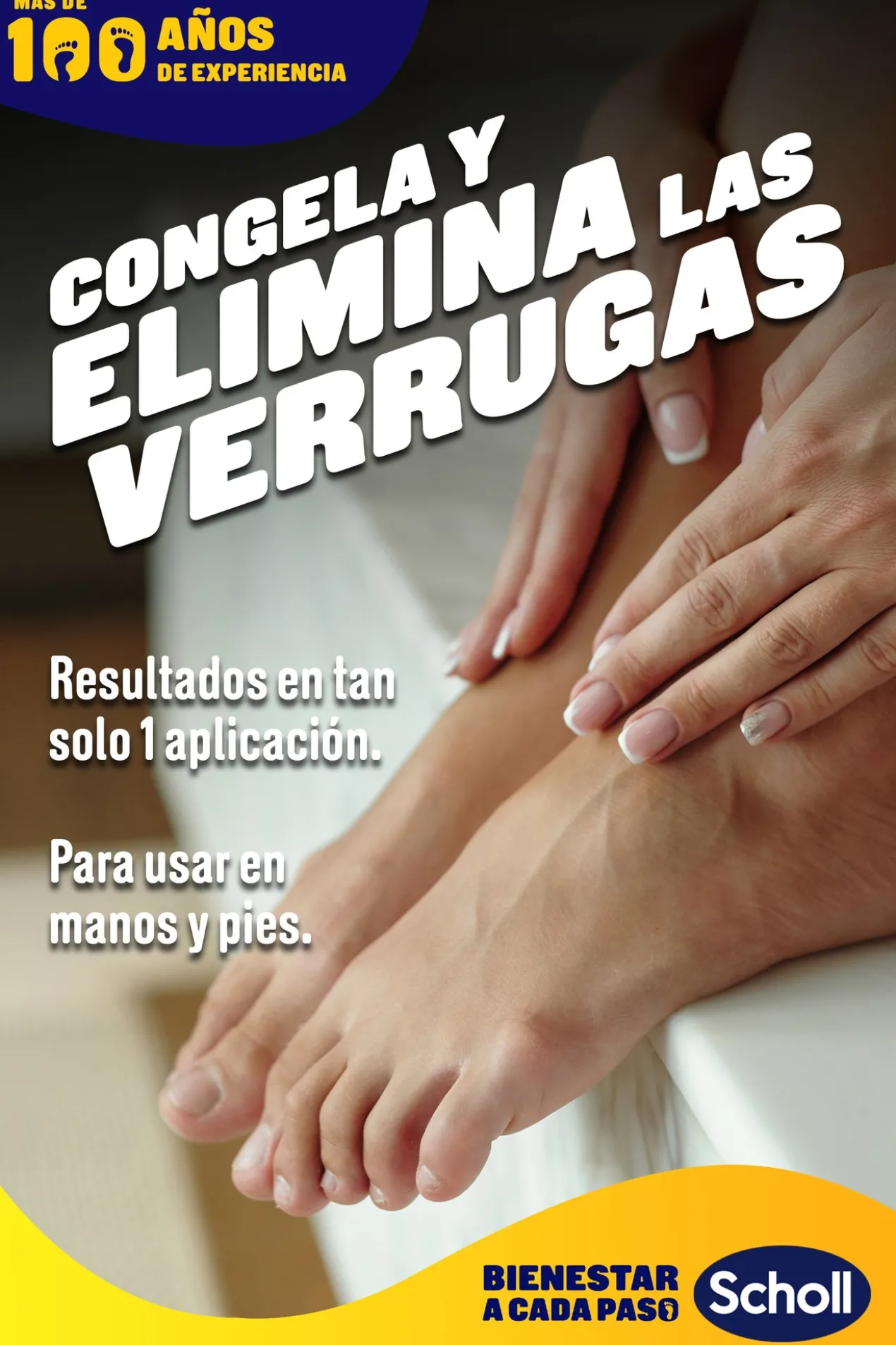 Traitement Stop Verrues Mains et Pieds